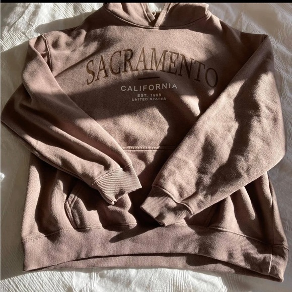 SUPRE Tops - Tan Sacramento Hoodie